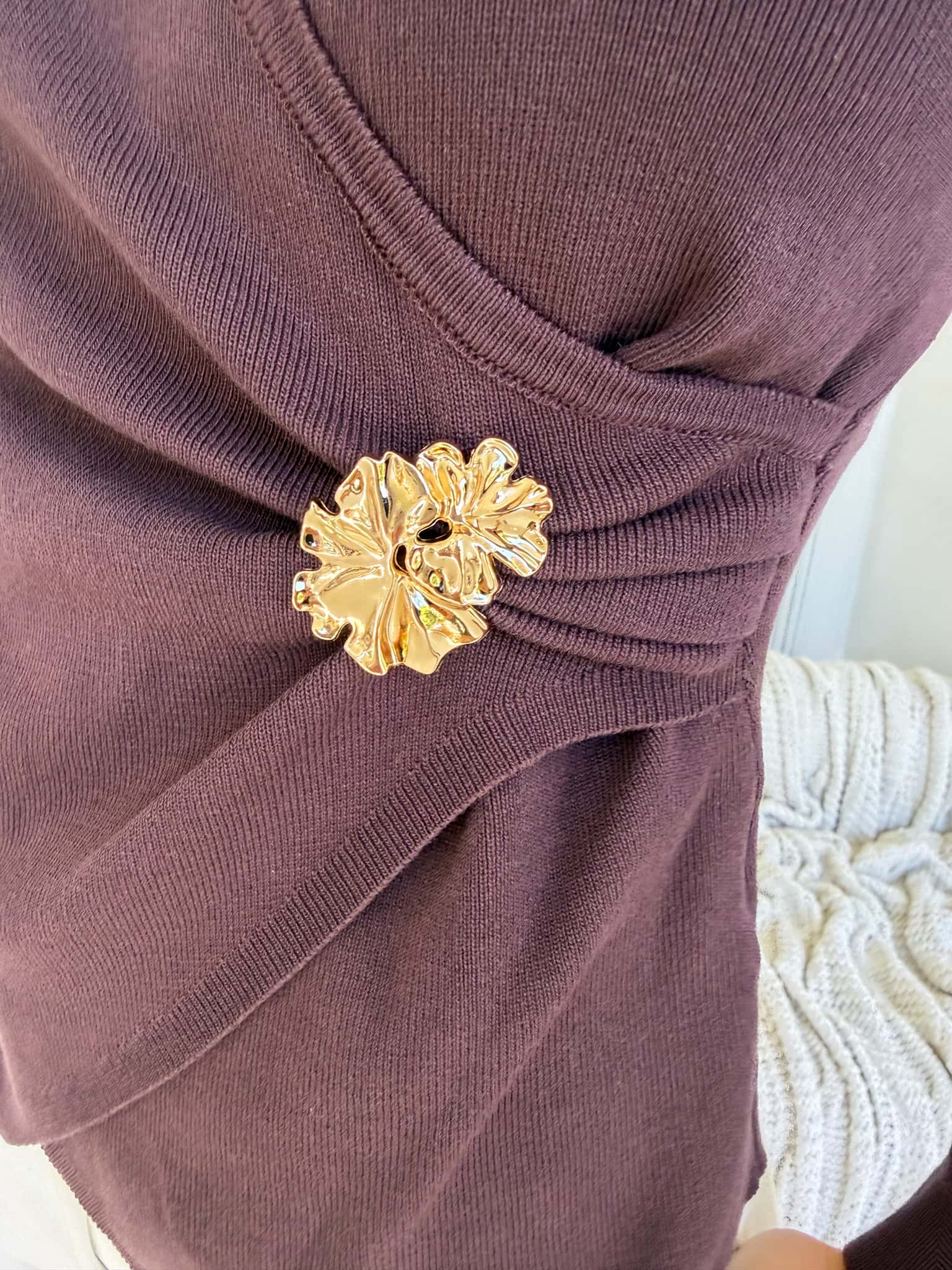 Adeline Top - Chocolate - Image 3