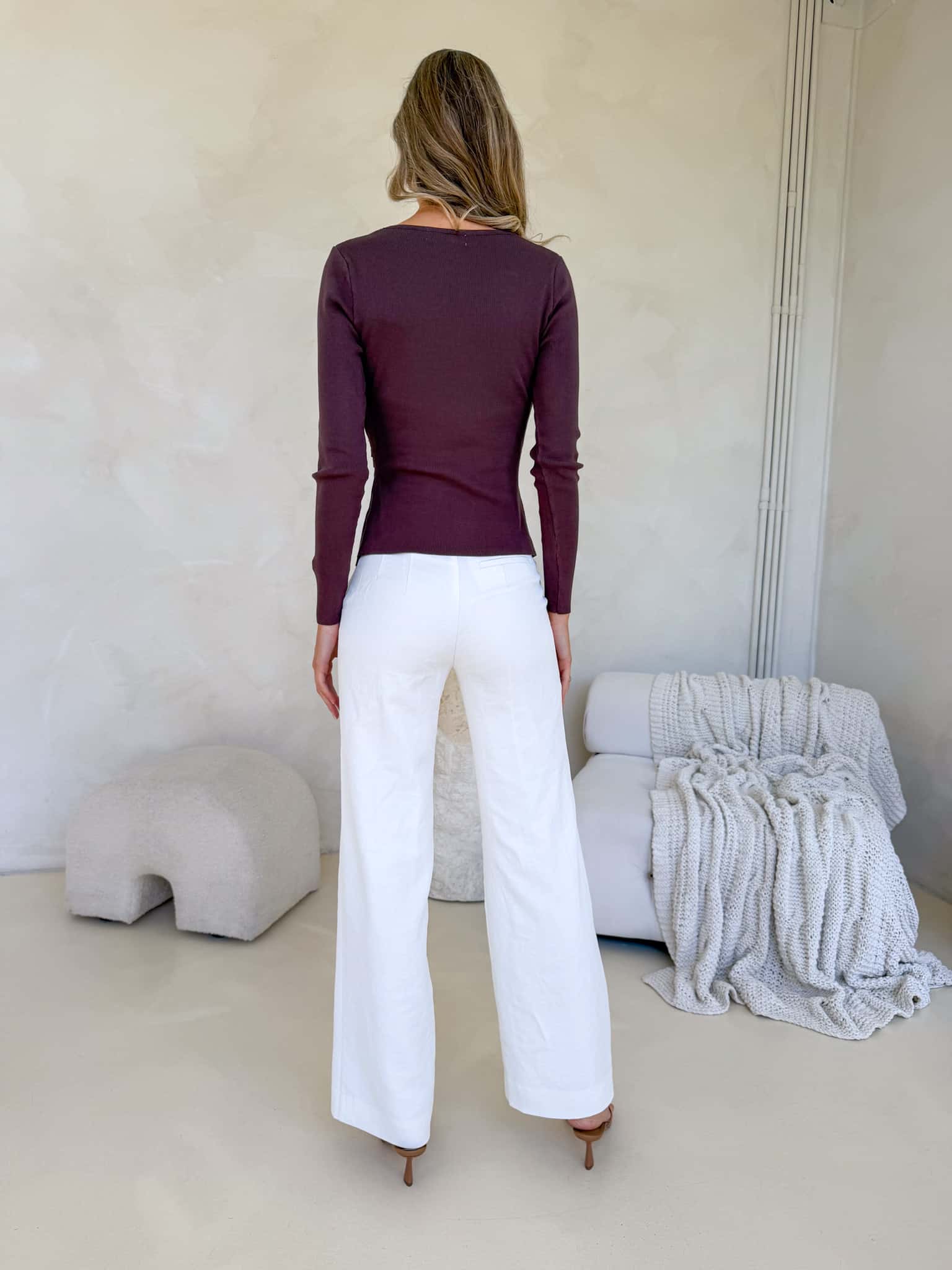 Adeline Top - Chocolate - Image 5