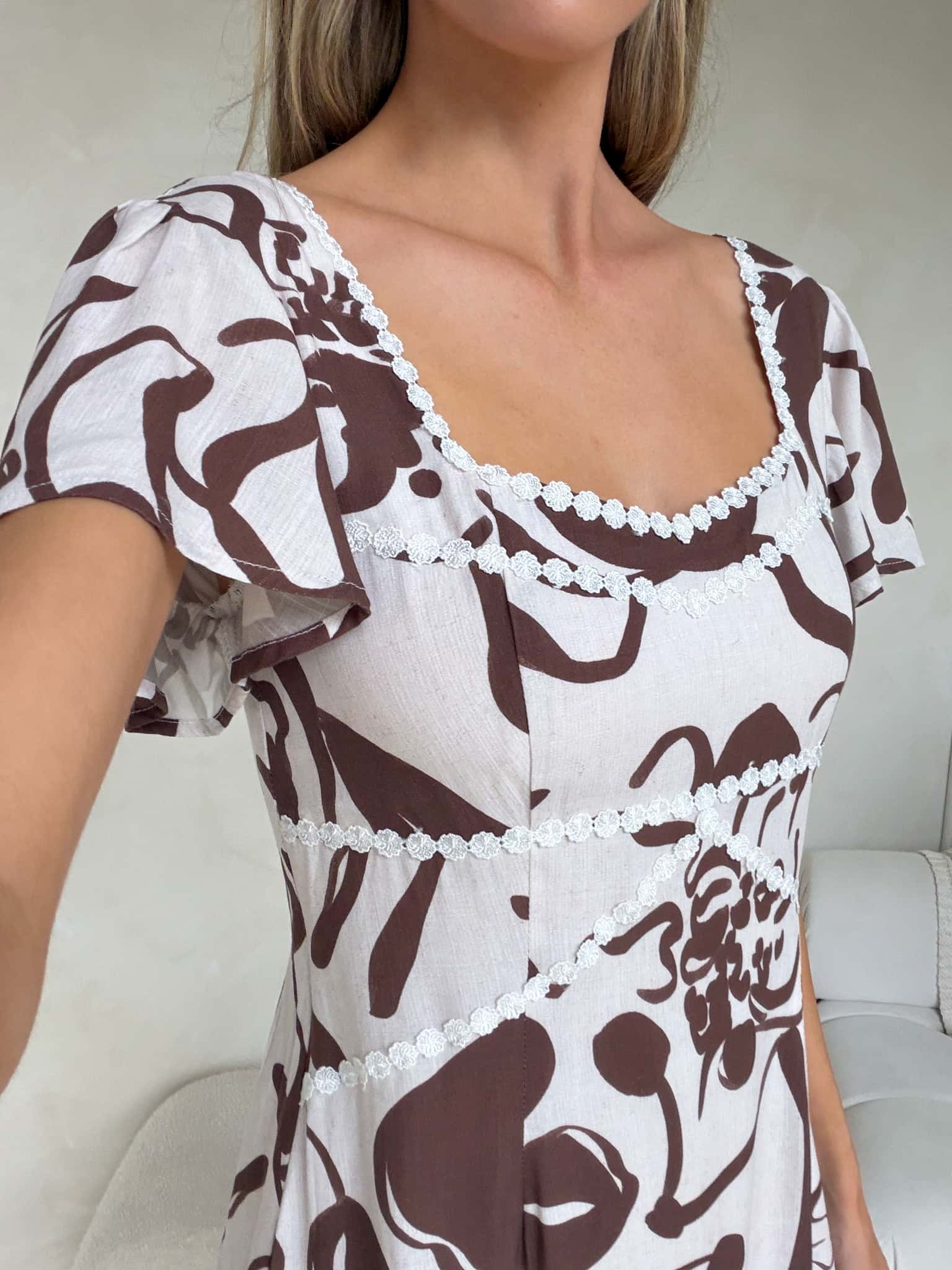 Fleur Dress - Essence Print - Image 4