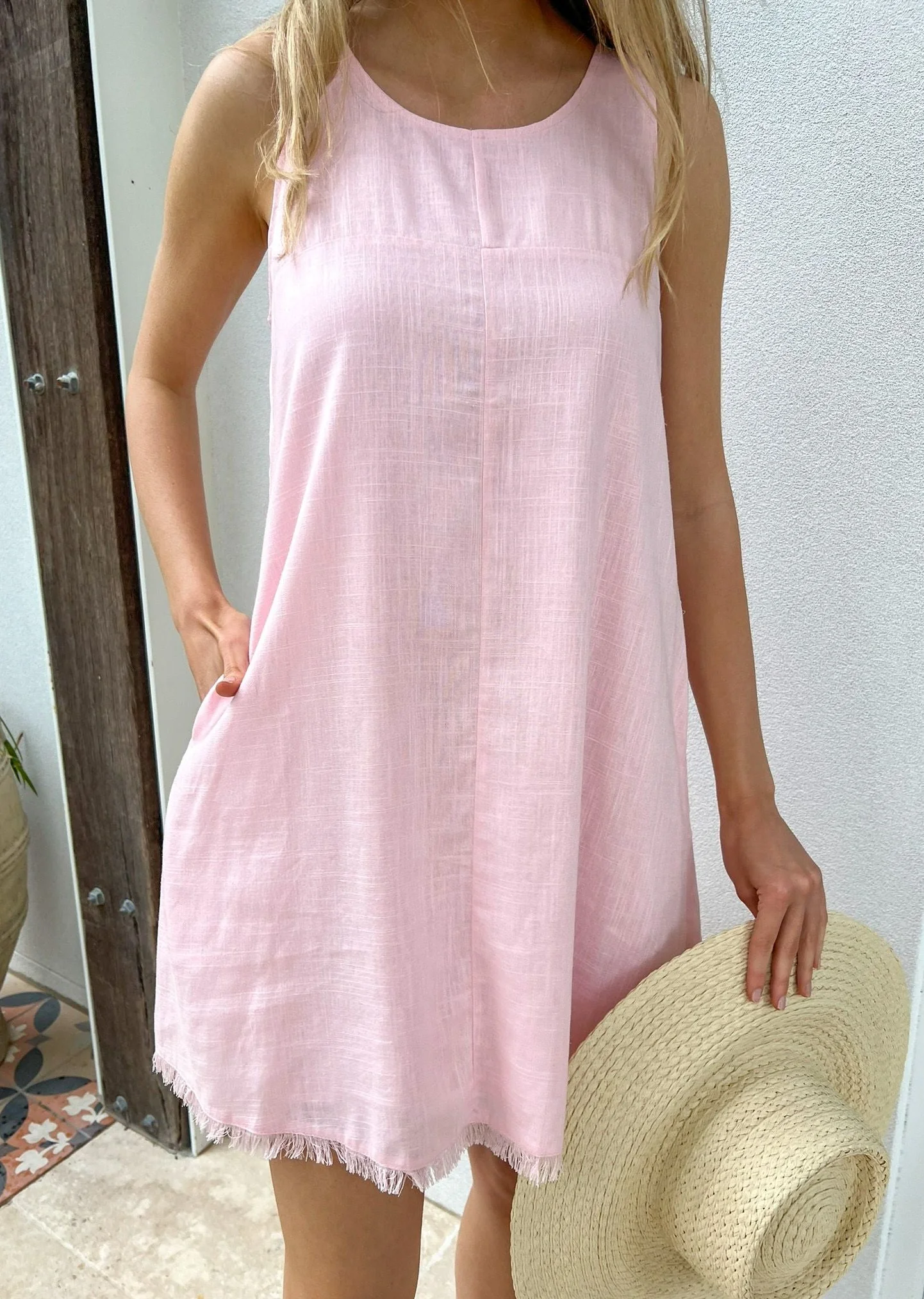 Freya Dress - Light Pink - Image 2