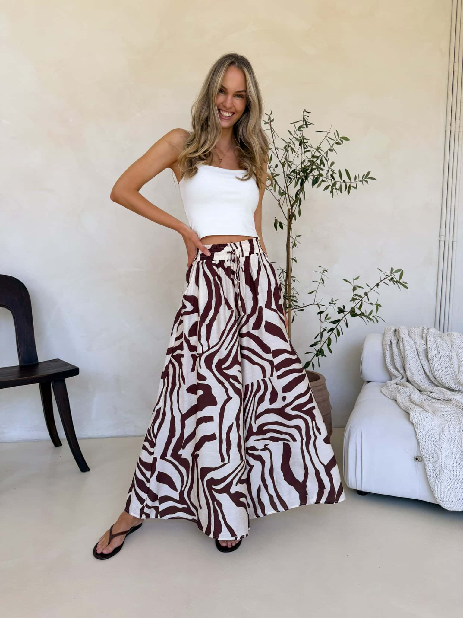 Jessika Pants - Savannah Print - Image 4