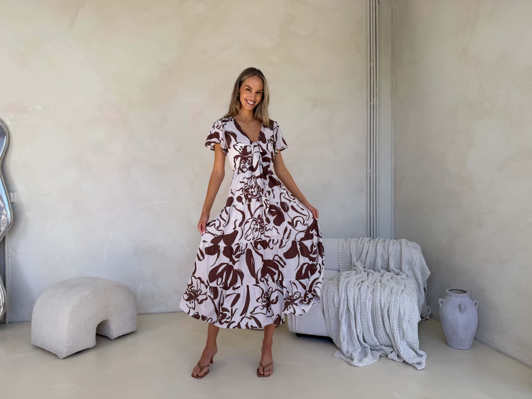 Lucia Dress - Essence Print - Image 6
