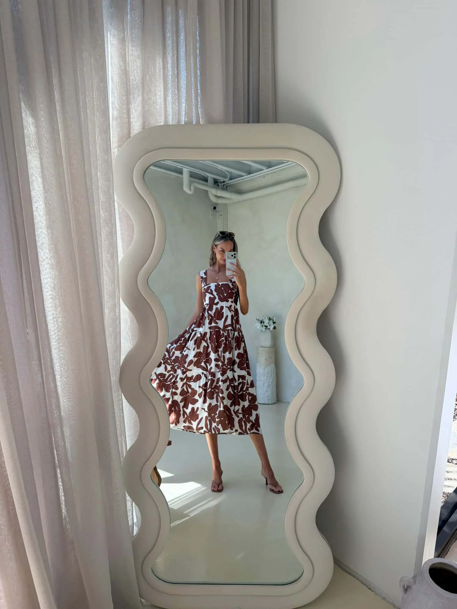 Mara Dress - Clove Print - Image 6