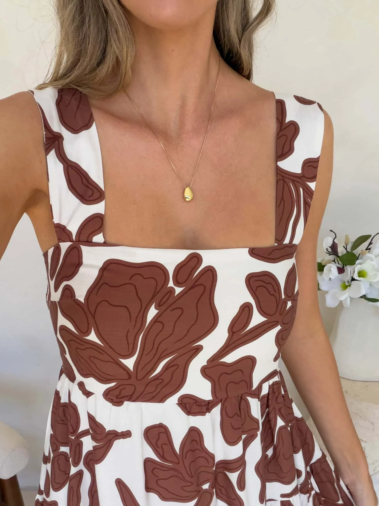Mara Dress - Clove Print - Image 8