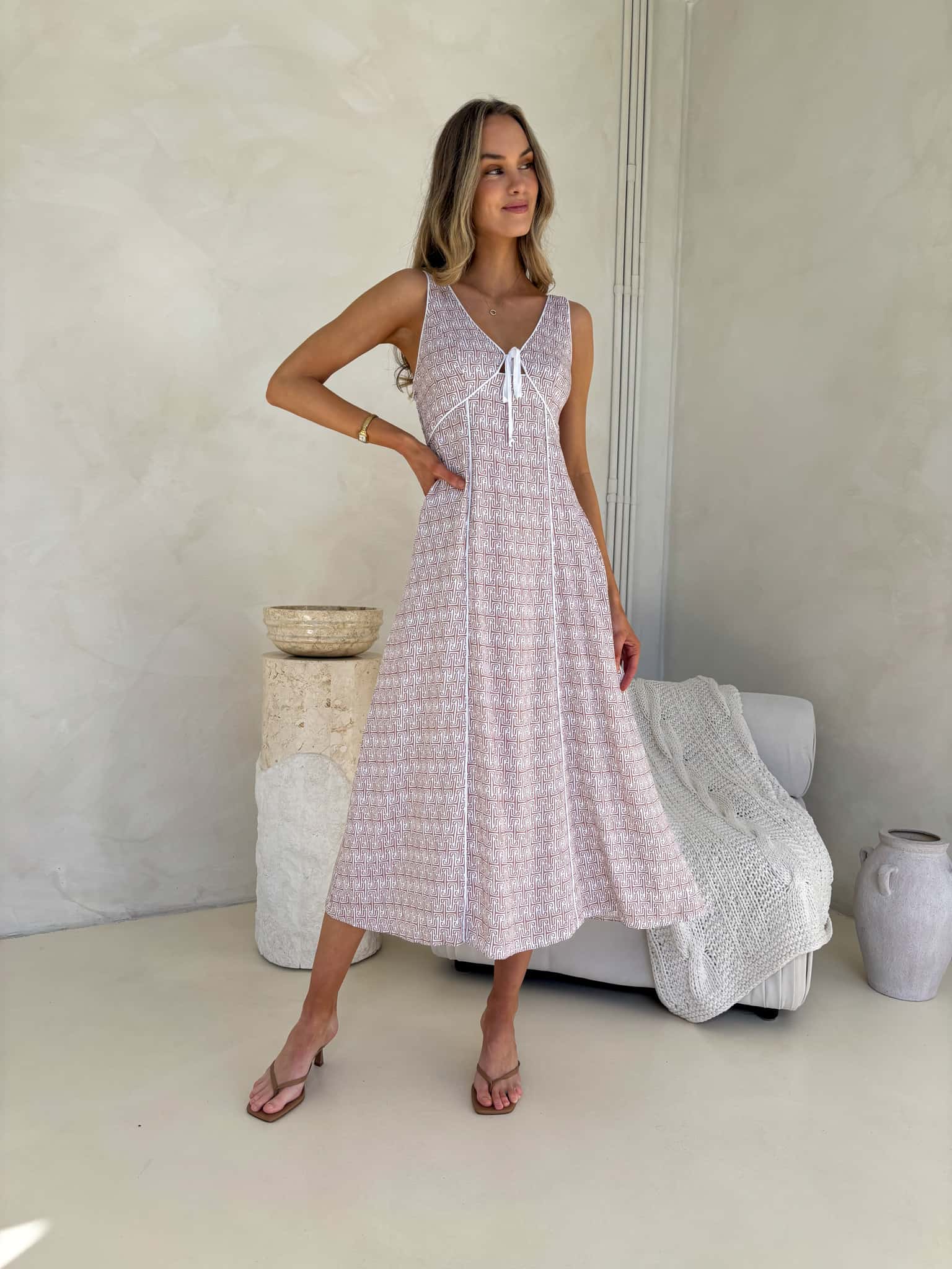 Margot Dress - Atlas Print - Image 2