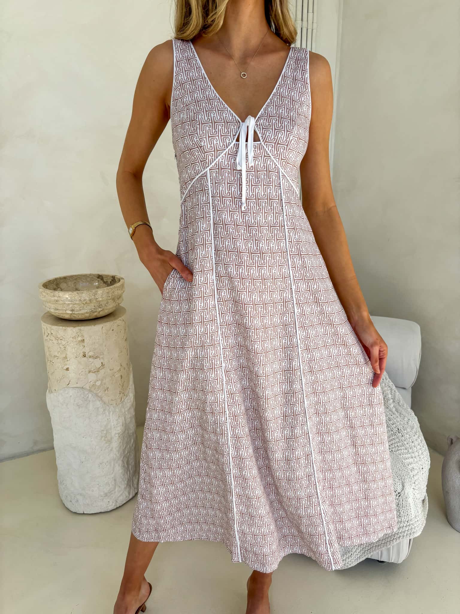 Margot Dress - Atlas Print - Image 3