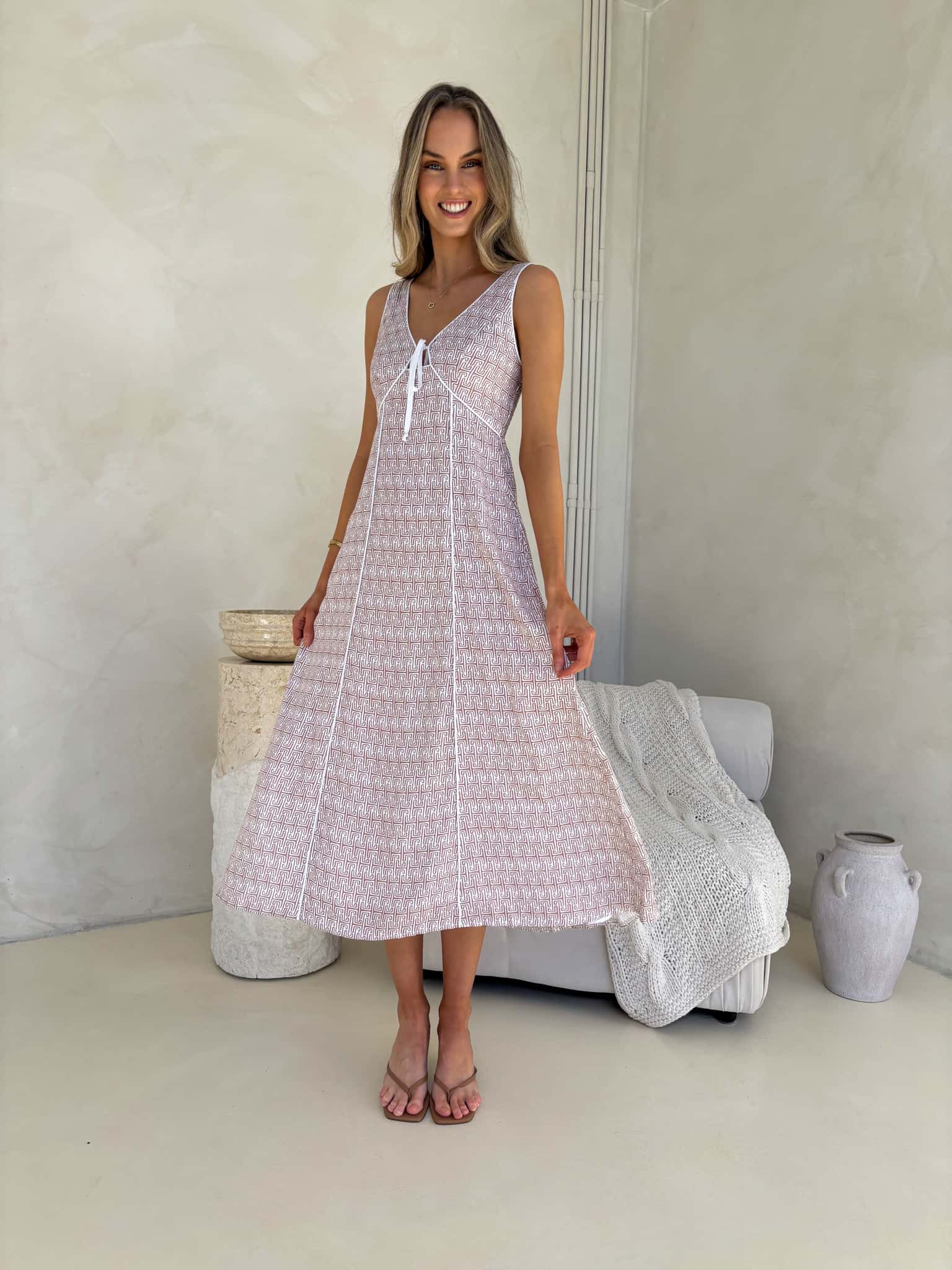 Margot Dress - Atlas Print - Image 4