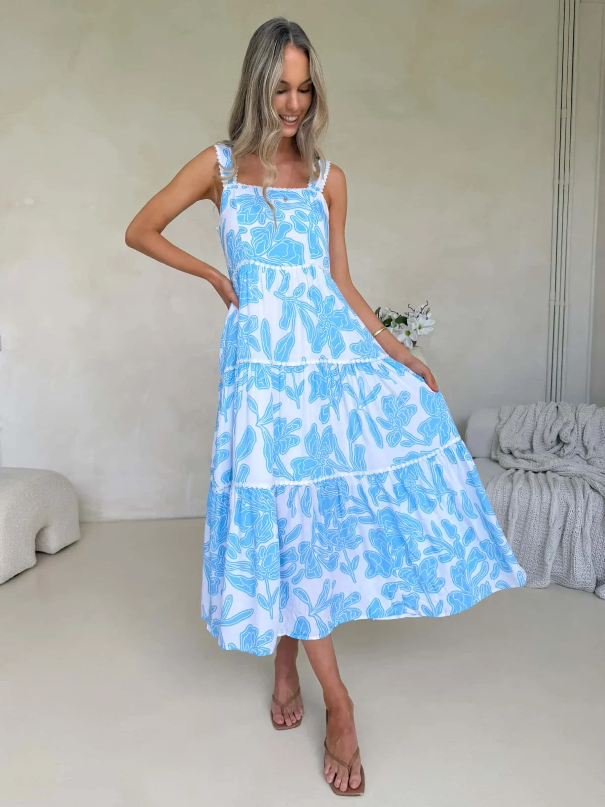Nelli Maxi Dress - Hamilton Print - Image 6