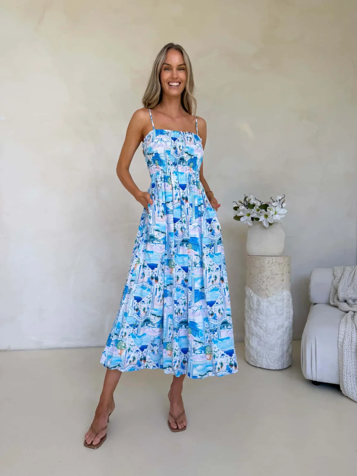 Palm Cove Dress - Casa Del Sol Print - Image 6