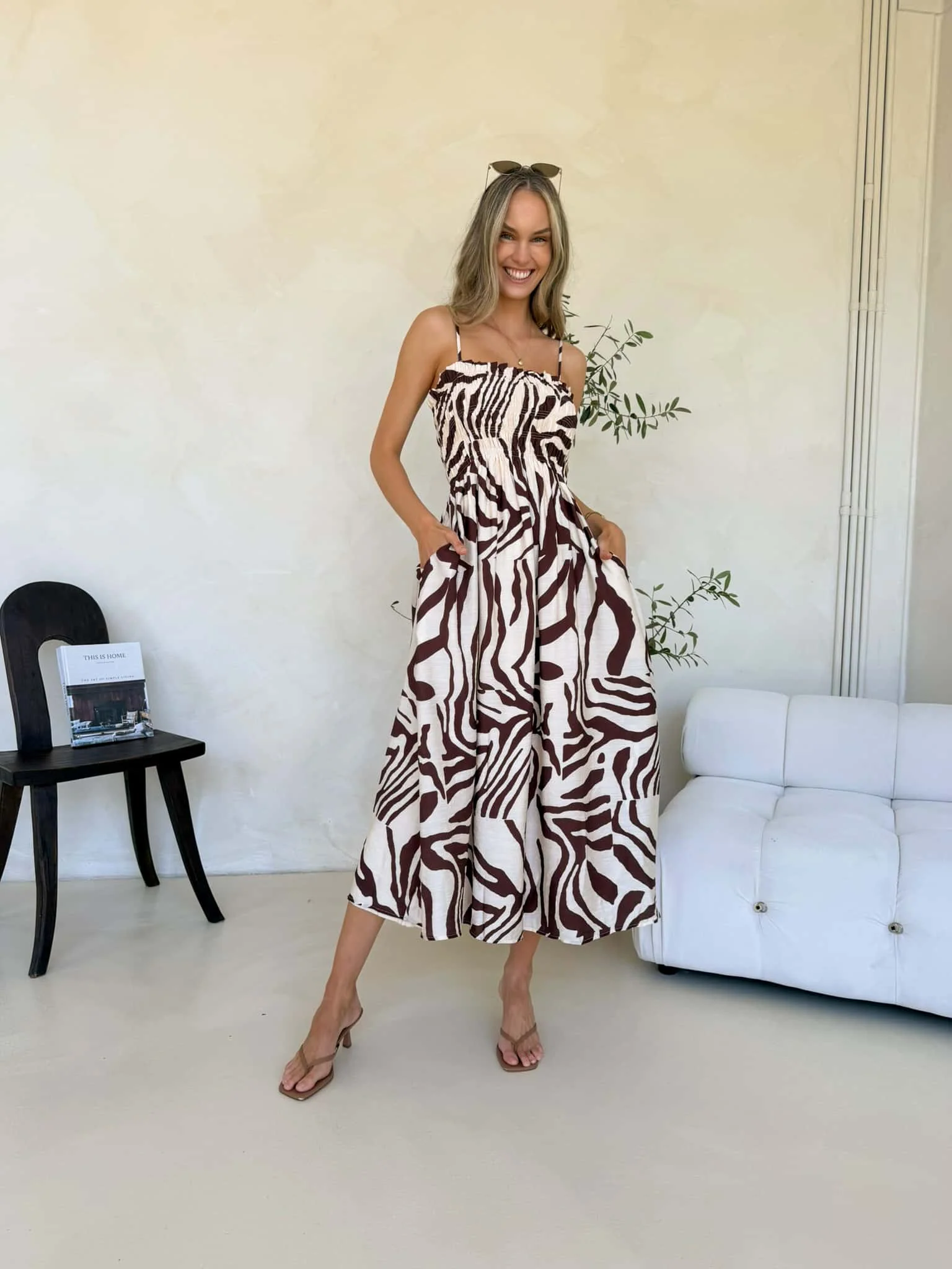 Palm Cove Dress - Savannah Print - Image 7