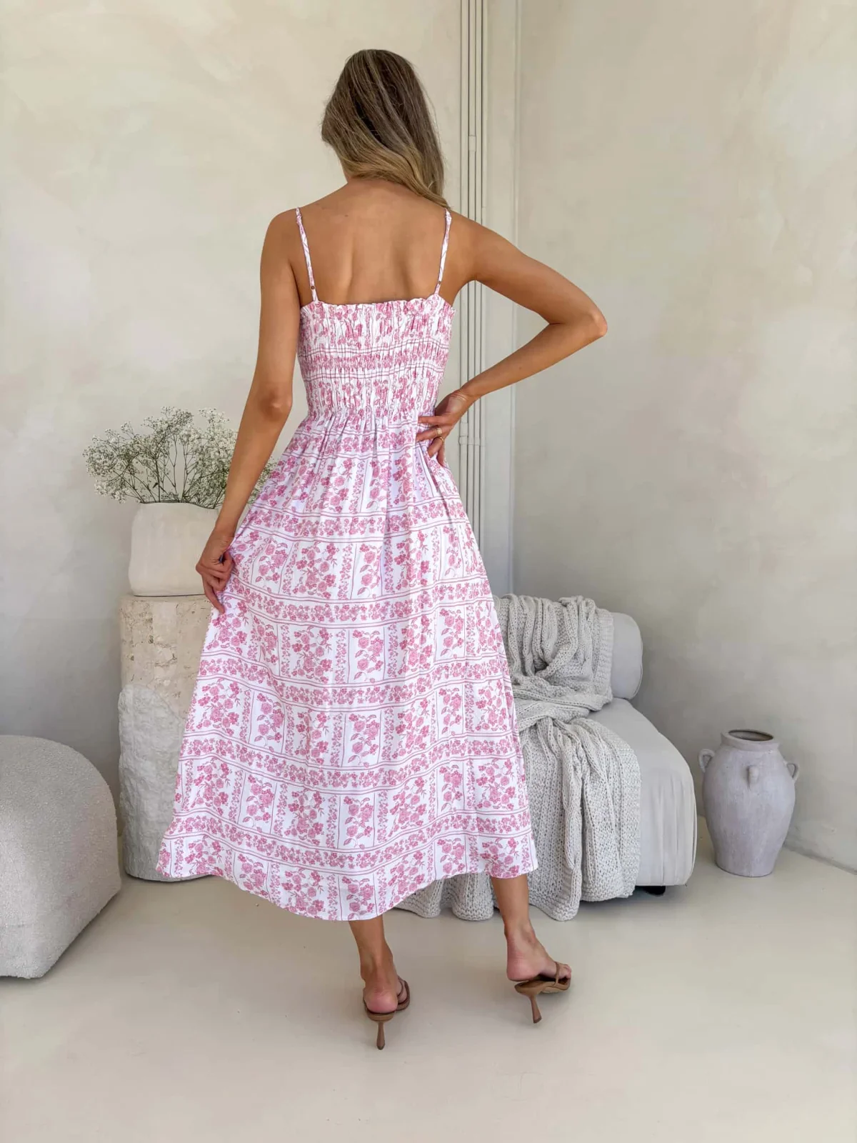 Palm Cove Maxi - Petal & Poise Print - Image 5