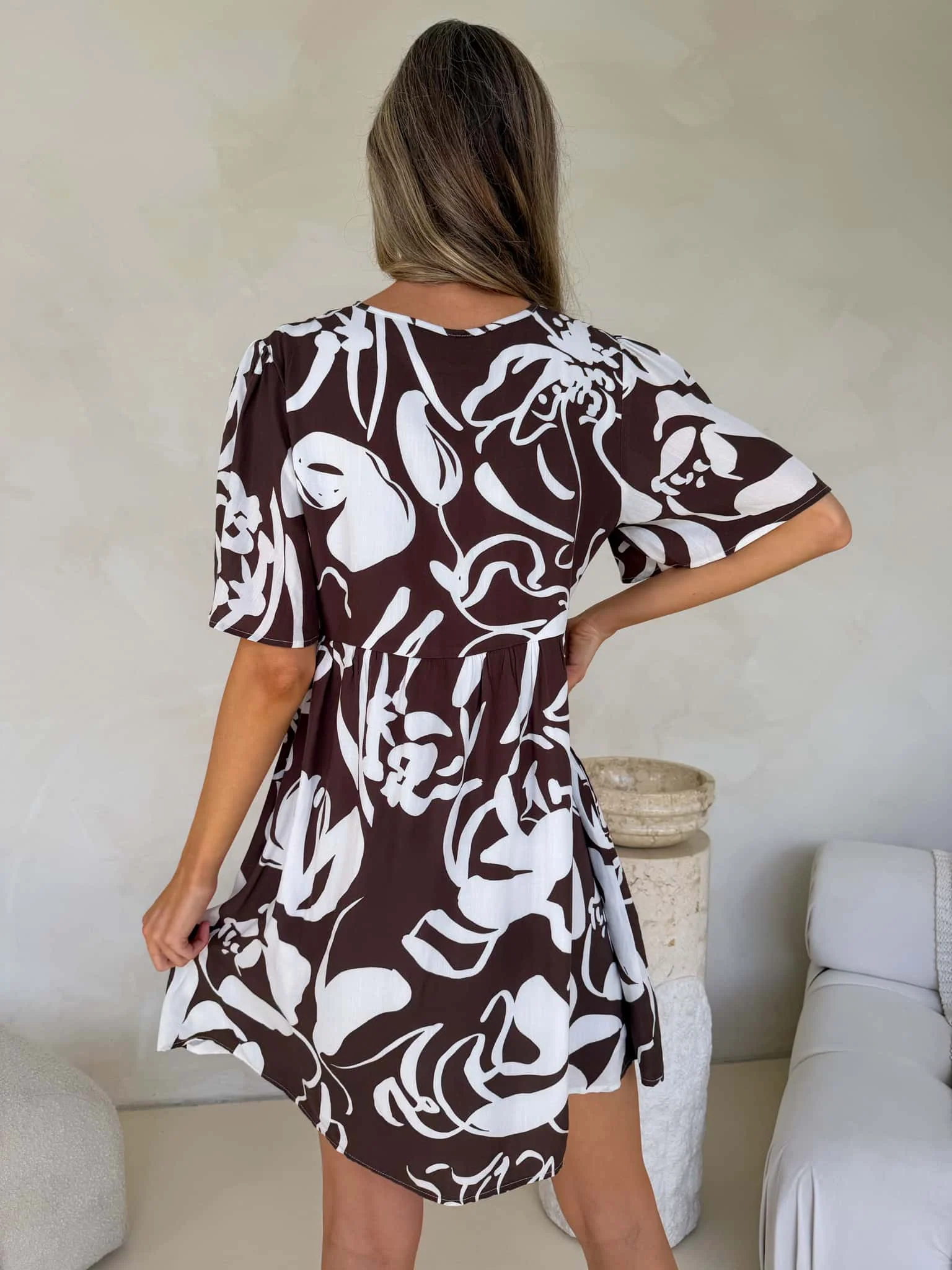 Sienna Dress - Muse Print - Image 4